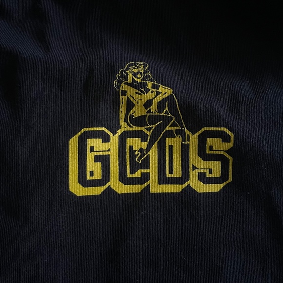 GCDS graphic tee - black sz Large - Picture 7 of 8